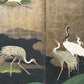 Tranquil Crane Lake Edo Screen