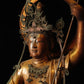 Beautiful Buddhist statue of Kannon (Guanyin) Bodhisattva.