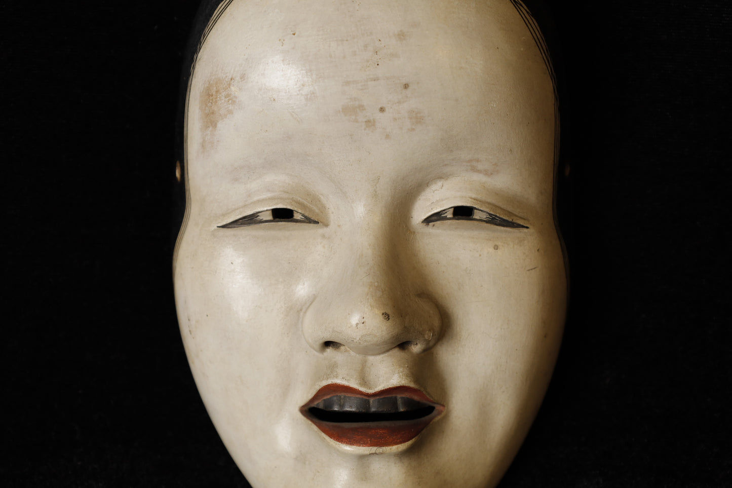 Japanese Noh mask representing a woman jealousy transformed herself to a living spirit  ZC63