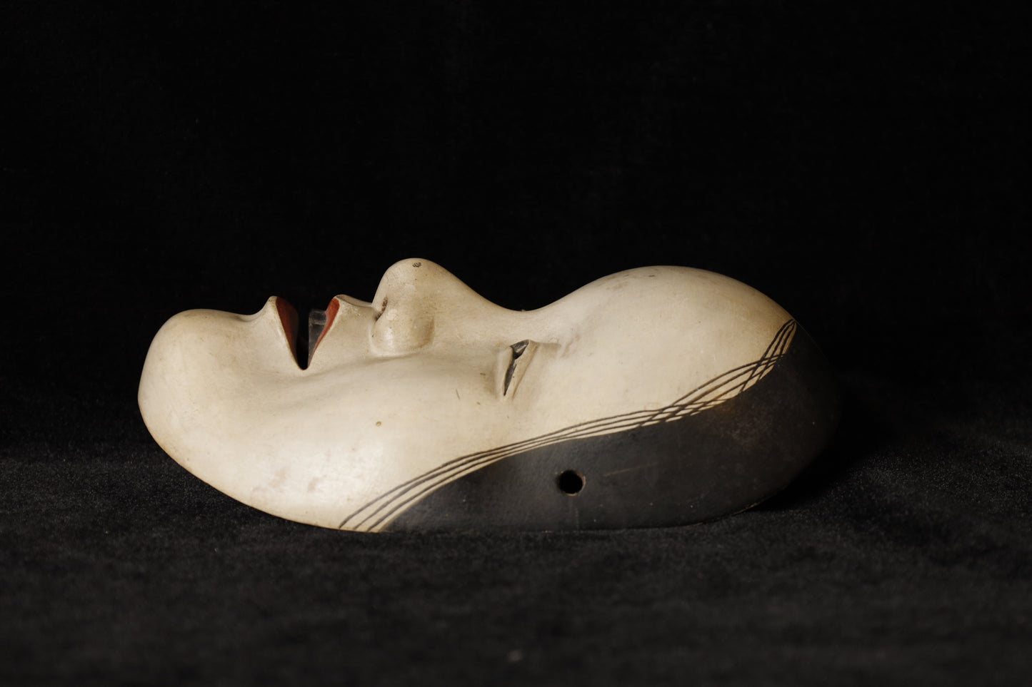 Japanese Noh mask representing a woman jealousy transformed herself to a living spirit  ZC63