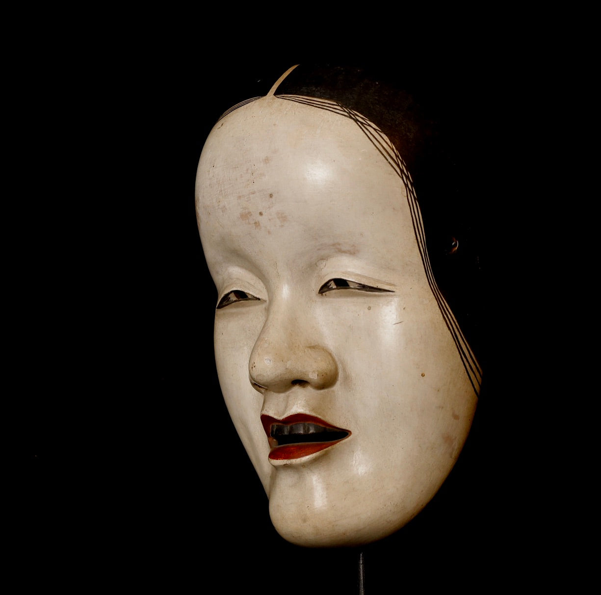 Japanese Noh mask representing a woman jealousy transformed herself to a living spirit  ZC63