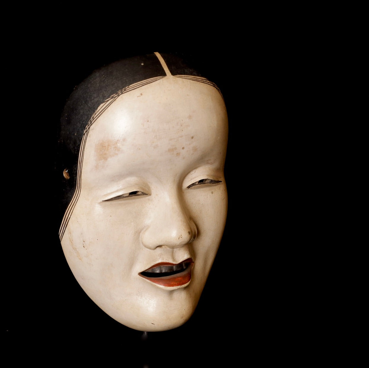 Japanese Noh mask representing a woman jealousy transformed herself to a living spirit  ZC63