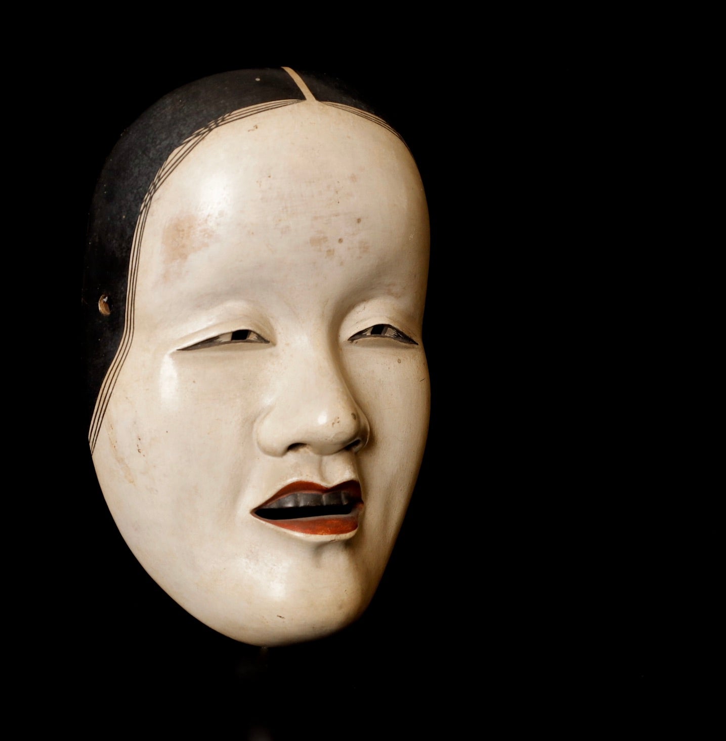 Japanese Noh mask representing a woman jealousy transformed herself to a living spirit  ZC63