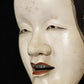 Japanese Noh mask representing a woman jealousy transformed herself to a living spirit  ZC63