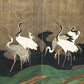 Tranquil Crane Lake Edo Screen