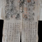 19th Century Rare Japanese Pilgrims Jacket with Text of the Heart Sutra ZD87