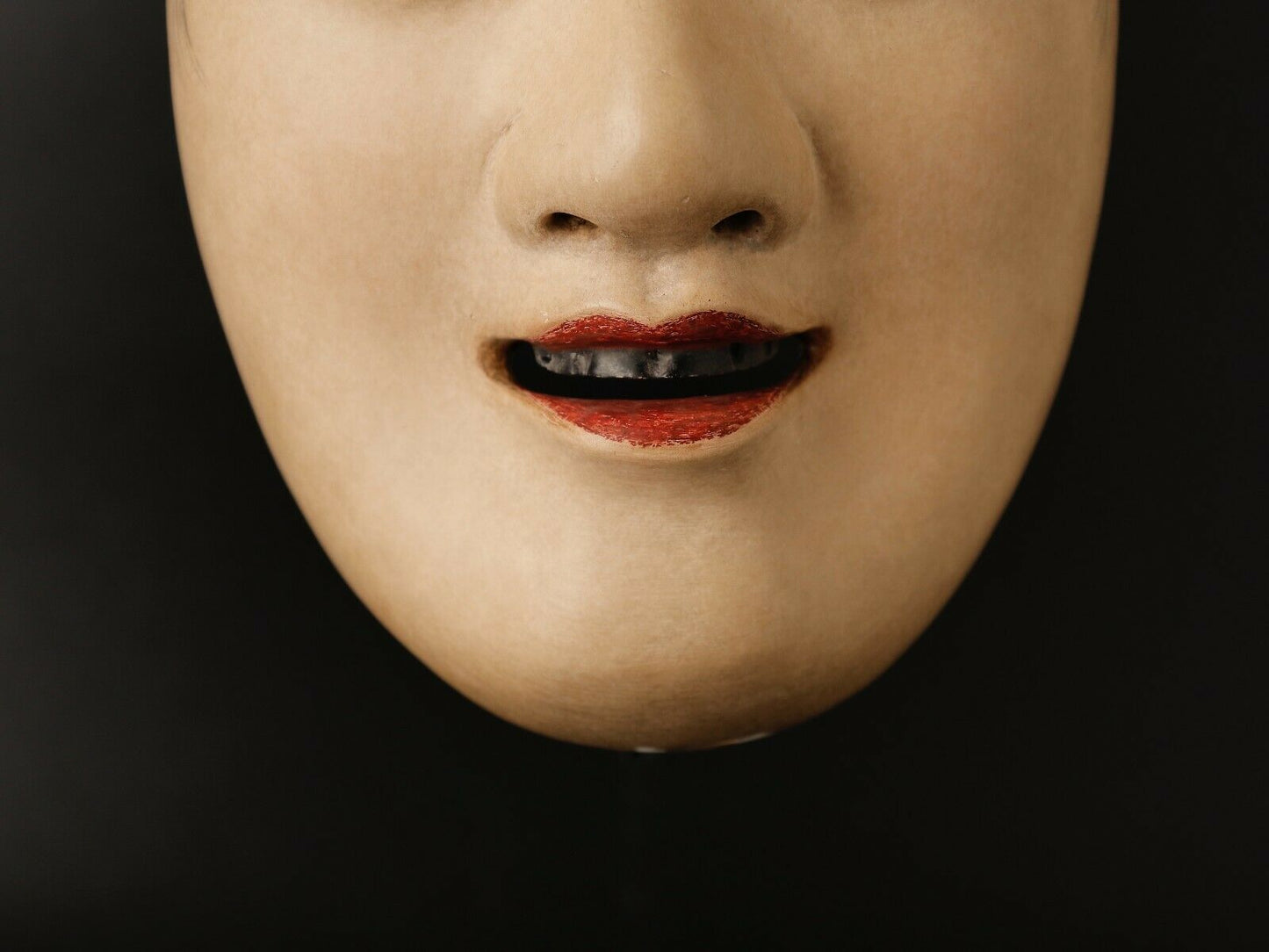 Japanese Jyuroku (sixteen) Noh Mask representing a warriors who die young SS72