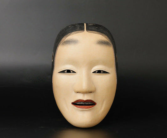 Japanese Fukai Noh Mask representing middle-aged woman torn by separation RR99